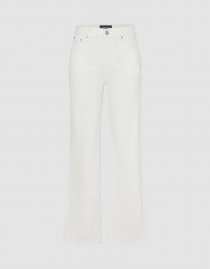 Jean Urban Revivo Droit Femme Blanche | BJT2170JL