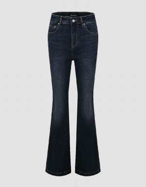 Jean Urban Revivo Flare Femme Bleu | VEC1393ZE