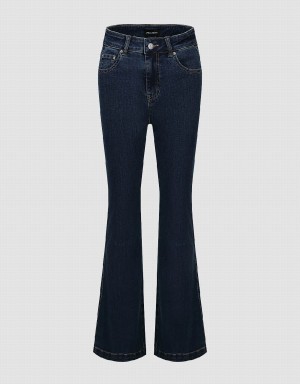 Jean Urban Revivo Flare Femme Bleu | WCE7842XJ