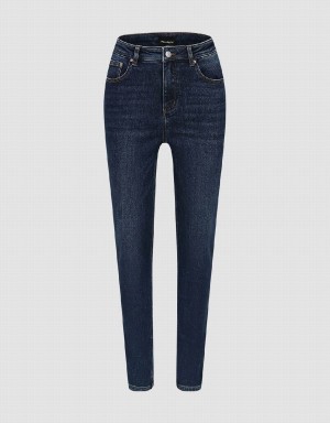 Jean Urban Revivo Mince Femme Bleu | IDC789VK