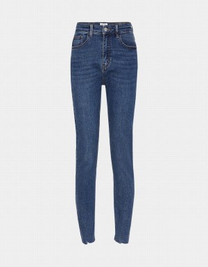 Jean Urban Revivo Ripped Mom Femme Bleu | BWK7043RF