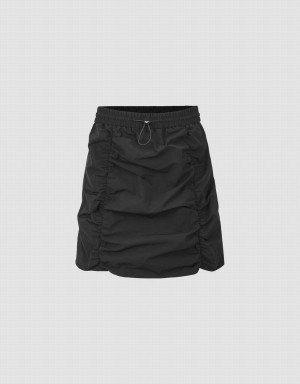 Jupes Urban Revivo Mini Droit Femme Noir | PWA4161FK