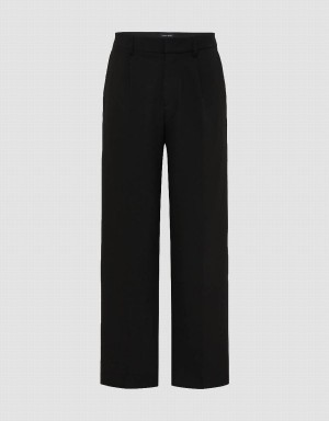 Pantalon Urban Revivo Carrot Fit Homme Noir | ZCL2339IX