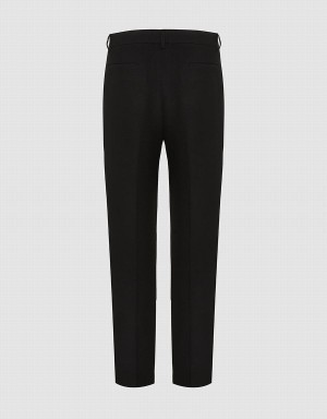 Pantalon Urban Revivo Carrot Fit Homme Noir | GBP5790QD