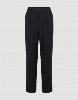 Pantalon Urban Revivo Carrot Fit Homme Noir | IWJ6064QL