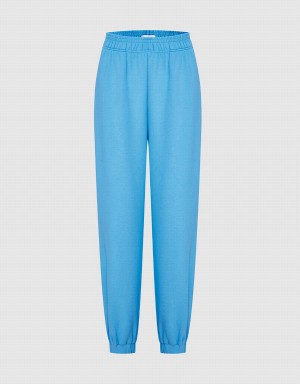 Pantalon Urban Revivo Elastic Taille Joggers Femme Bleu | TGU3227GY