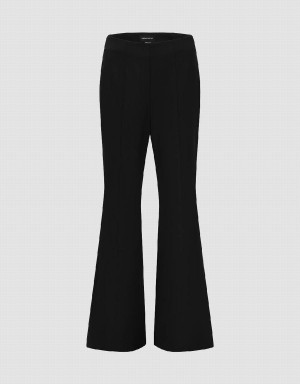 Pantalon Urban Revivo Flare Femme Noir | MKU8981IX