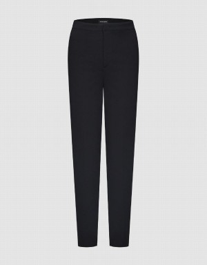 Pantalon Urban Revivo Flare Femme Noir | PXY87100IB