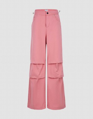 Pantalon Urban Revivo Loose Jogger Femme Rose | RHW1410FW