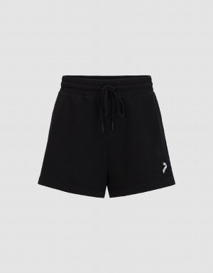 Short Urban Revivo Tricoté Droit Femme Noir | LBV6229WU