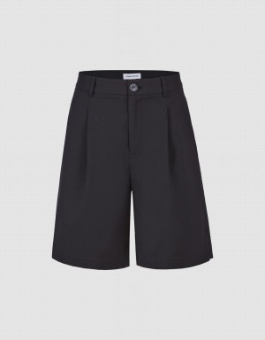 Short Urban Revivo Urban Regular Femme Noir | MWY9049IM