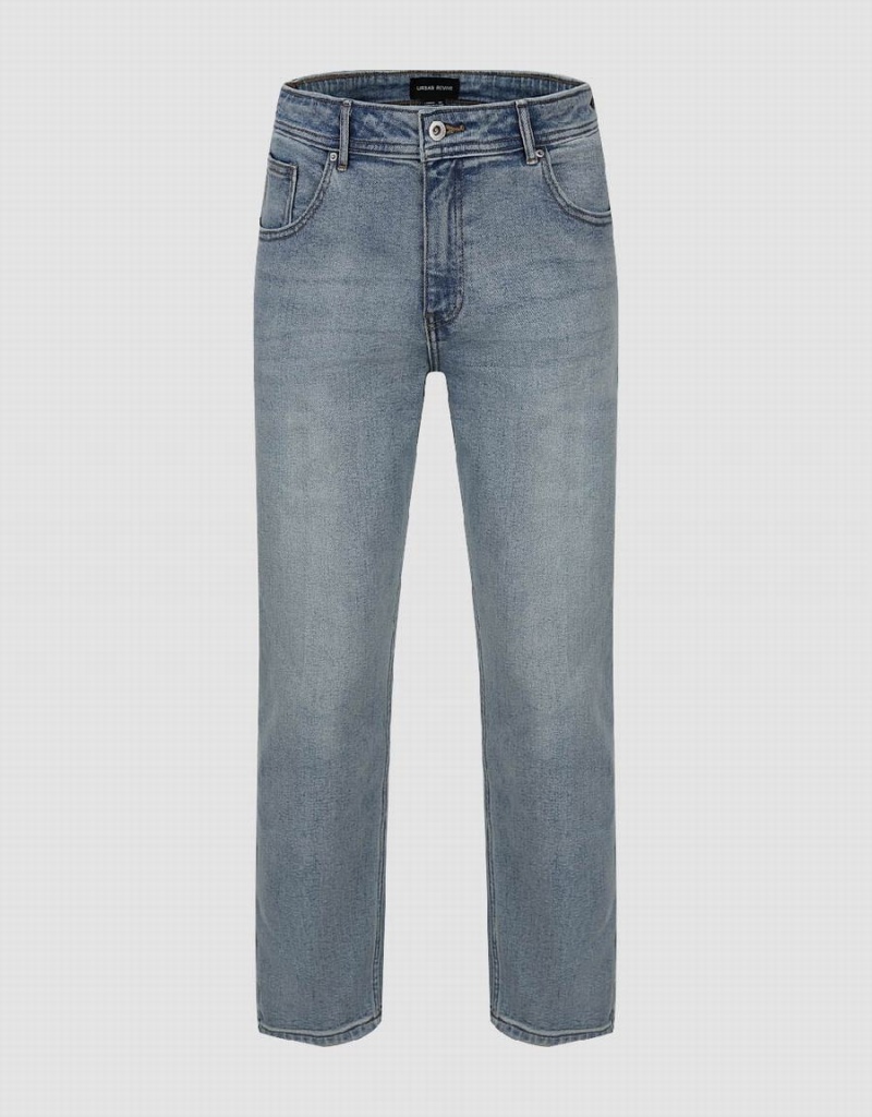 Jean Urban Revivo Droit Homme Bleu | BAN423PW