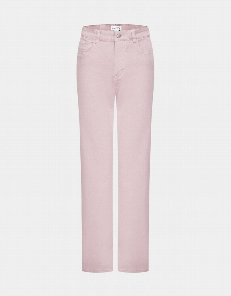 Jean Urban Revivo Droit Leg Femme Rose | KBK4246VD