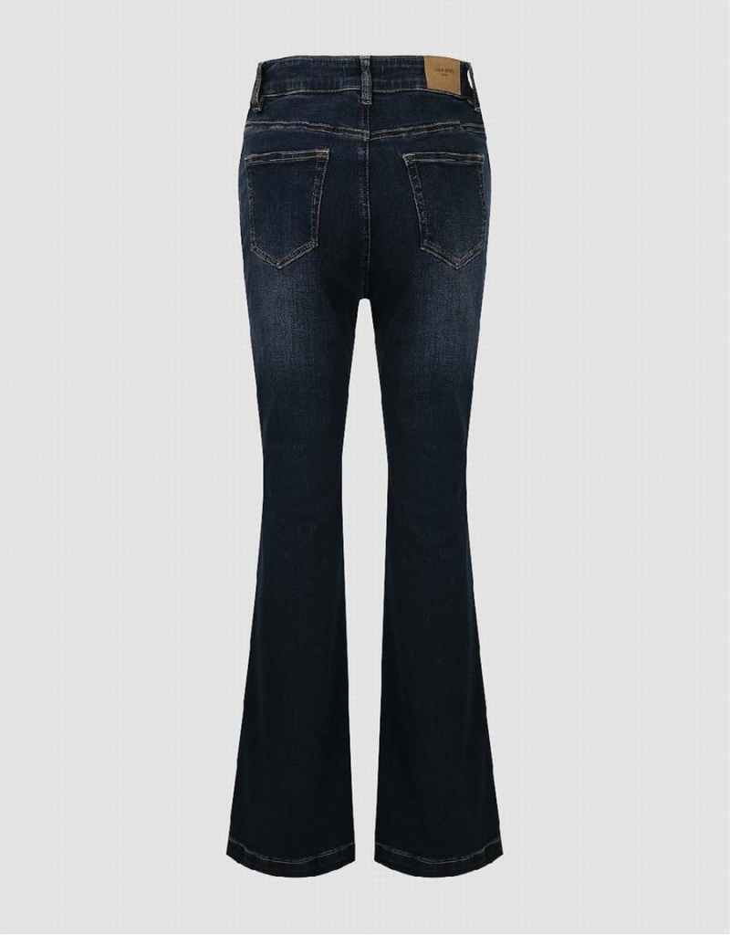 Jean Urban Revivo Flare Femme Bleu | VEC1393ZE