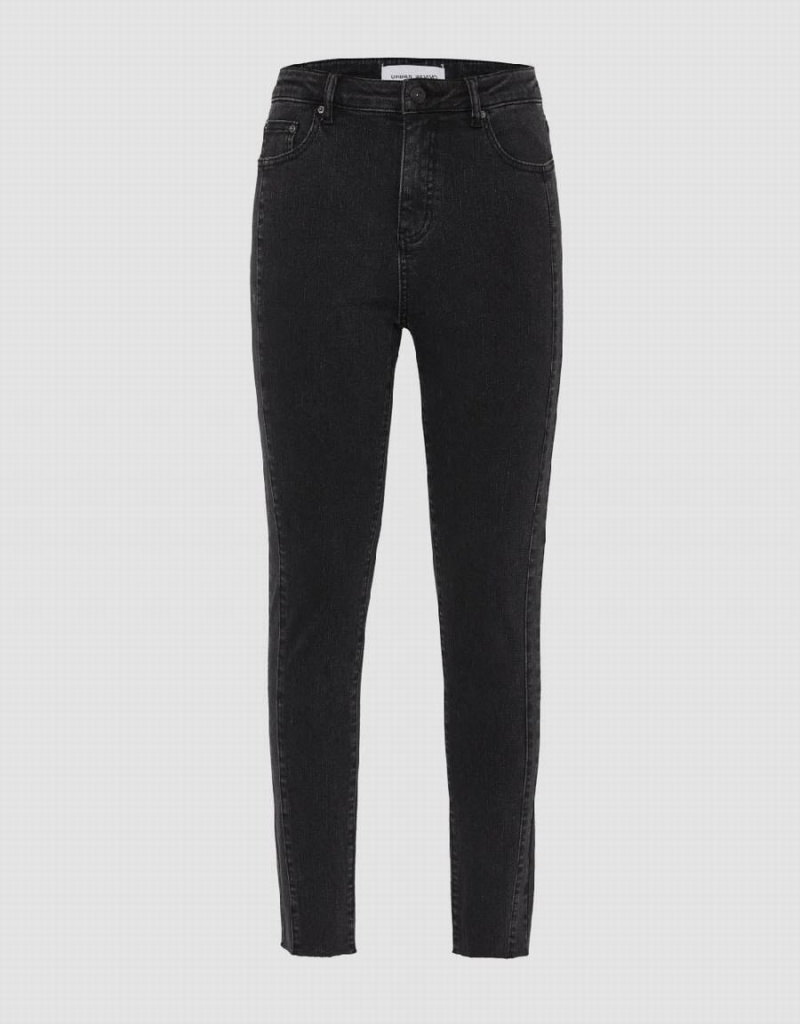 Jean Urban Revivo Mince Femme Noir | YAP3029OQ