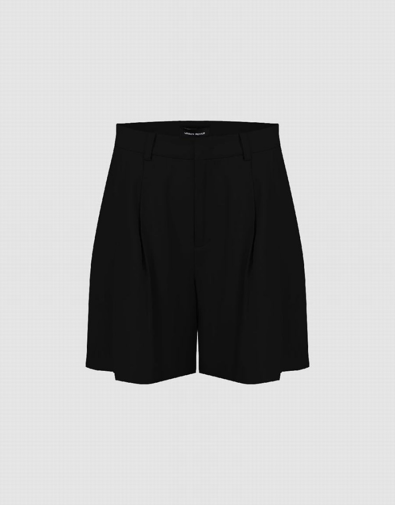 Short Urban Revivo Glamor Regular Femme Noir | XYQ5152RS